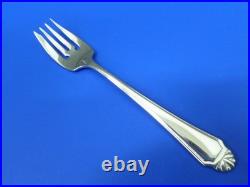 6 Oneida HENLEY Glossy Cube Mark Stainless Flatware 7 SALAD FORKS