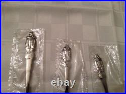 6 Pc. Onieda Paddinton Bear Stainless Youth Infant Toddler Silverware Flatware