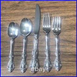 6 Place Settings Oneida Cube Flatware MICHELANGELO Heirloom Stainless 32 Pieces