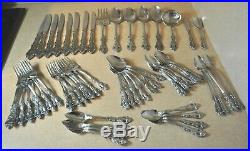 60 Oneida CUBE Stainless Steel Flatware svc for 8 Plus Serving MICHELANGELO