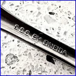 60 Pc SSS Oneida CELEBRITY Stainless Flatware Set for 12 Vintage USA Excellent