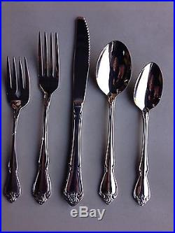 60 Piece Arbor Rose Set Oneida New 18/8 Stainless Free Shipping Us Only