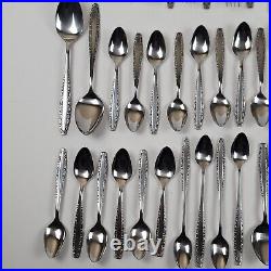 60 Piece Lot Oneida Northland Stainless Steel Korea Flatware Serveware Utensils