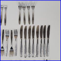 60 Piece Lot Oneida Northland Stainless Steel Korea Flatware Serveware Utensils