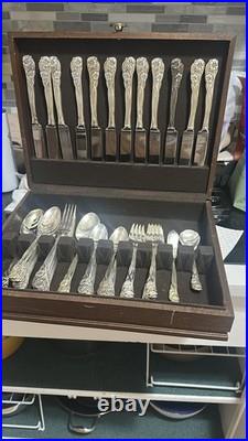 60 peice. Oneida Trillia USA Flatware Place Settings. PLEASE READ