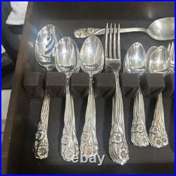 60 peice. Oneida Trillia USA Flatware Place Settings. PLEASE READ