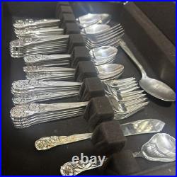 60 peice. Oneida Trillia USA Flatware Place Settings. PLEASE READ
