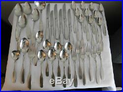 60 piece LOT of Oneida Community Stainless Paul Revere Set withServing