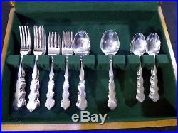 60pc Oneida Valerie Distinction Deluxe HH Flatware Boxed Set 12 Place settings