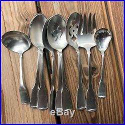 60pcs Oneida American Colonial Stainless Flatware Cube Mark