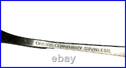 61 PC ONEIDA Community Patrick Henry Stainless Flatware Set Knives Forks Spoons