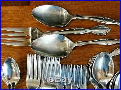 61 pcs Oneida Community Stainless CANTATA Service for 8 PLUS Extras Iced Teas
