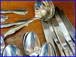 61 pcs Oneida Community Stainless CANTATA Service for 8 PLUS Extras Iced Teas