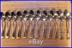 62 Pieces Oneida Sss Colonial Boston / Minuteman Stainless Flatware 12 Settings
