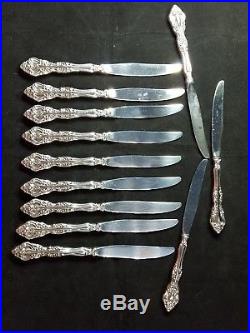 63 Piece Oneida MICHAELANGELO Stainless Steel Cutlery Utensils Serving Silver