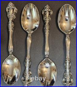 63 Pieces Oneida Cube Stainless Flatware Set Michelangelo Pattern VGUC