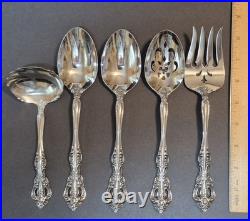63 Pieces Oneida Cube Stainless Flatware Set Michelangelo Pattern VGUC