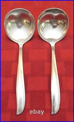 63 Pieces Oneida Twin Star Community Stainless Flatware MULTIPLE SERVING PIECES