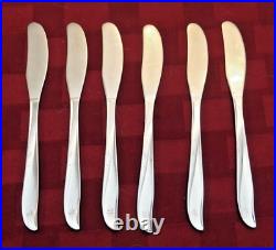 63 Pieces Oneida Twin Star Community Stainless Flatware MULTIPLE SERVING PIECES