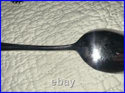 63 Set Piece Lot ONEIDA Bancroft Stainless Steel Flatware USA Knife Fork Spoon