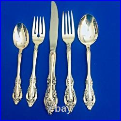 64 Pcs ONEIDA SILVER ARTISTRY COMMUNITY 10 Settings + Extra pcs + 8 Serving