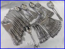 64 pcs ONEIDA DISTINCTION STAINLESS FLATWARE- RAPHAEL PATTERN UNUSED