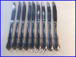64pc. Distinction Deluxe MANSION HALL Oneida Stainless Steel Flatware