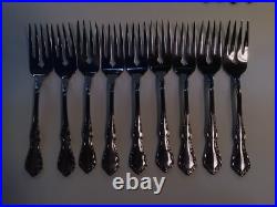 64pc. Distinction Deluxe MANSION HALL Oneida Stainless Steel Flatware