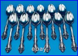66 PC Oneida MICHELANGELO Service 12 PLUS Hostess Stainless Flatware CUBE/BOX