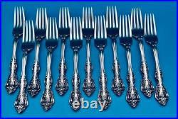 66 PC Oneida MICHELANGELO Service 12 PLUS Hostess Stainless Flatware CUBE/BOX