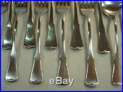 66 PC SERVICE FOR 12 Oneida Community PATRICK HENRY Stainless Flatware EXC. #W