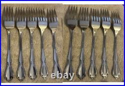 66 Pcs Oneida OneidaCraft Deluxe CHATEAU Stainless Flatware And Serve ware