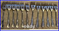 66 Pcs Oneida OneidaCraft Deluxe CHATEAU Stainless Flatware And Serve ware