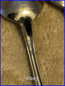 66 Pcs Oneida OneidaCraft Deluxe CHATEAU Stainless Flatware And Serve ware