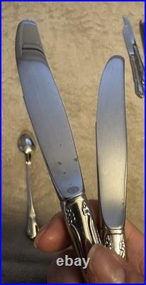 66 Pcs Oneida OneidaCraft Deluxe CHATEAU Stainless Flatware And Serve ware