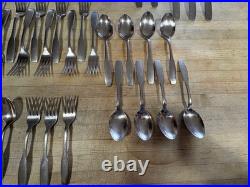 66 pcs Oneida Community Stainless PAUL REVERE Forks, Spoons, Knives, Serving Pcs