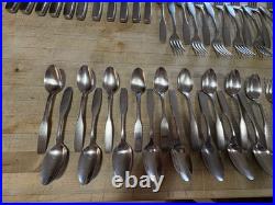 66 pcs Oneida Community Stainless PAUL REVERE Forks, Spoons, Knives, Serving Pcs