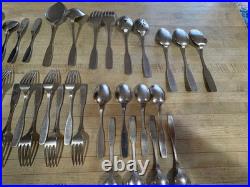 66 pcs Oneida Community Stainless PAUL REVERE Forks, Spoons, Knives, Serving Pcs