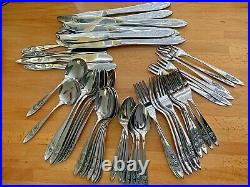 67 Pc ONEIDA Betty Crocker Community Stainless MY ROSE Service For 8 + Serving