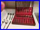 67 Pc Onieda Will O' Wisp Stainless Flatware Set For 12 + Heirloom Cube Mark