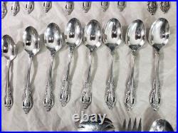 68 Piece Set Oneida Community Stainless Steel Brahms Flatware Forks Spoons Etc