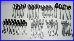 68 Pieces Oneida Northland POST ROAD Stainless Flatware Korea