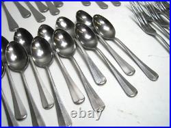 68 Pieces Oneida Northland POST ROAD Stainless Flatware Korea