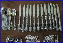 68 piece Service for 12 Michelangelo by Oneida USA Stainless Steel Flatware