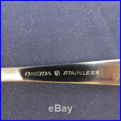 68pc SET Oneida Stainless WILL O WISP Service for Twelve