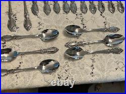 69 Pcs Oneida Community Plantation Stainless Flatware Missing 1 Salad Fork