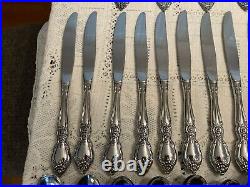 69 Pcs Oneida Community Plantation Stainless Flatware Missing 1 Salad Fork