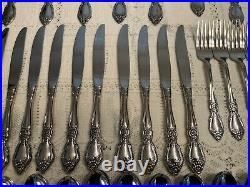 69 Pcs Oneida Community Plantation Stainless Flatware Missing 1 Salad Fork