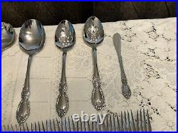 69 Pcs Oneida Community Plantation Stainless Flatware Missing 1 Salad Fork