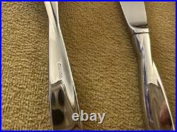 (7) Pc Serving Set ONEIDA USA TORSADE Stainless Flatware Glossy